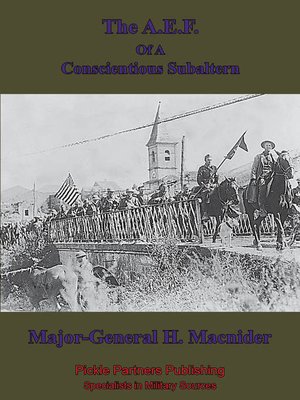 cover image of The A.E.F. of a Conscientious Subaltern